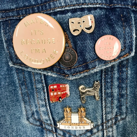 Burberry Button Pin Set - Picture 2 of 3